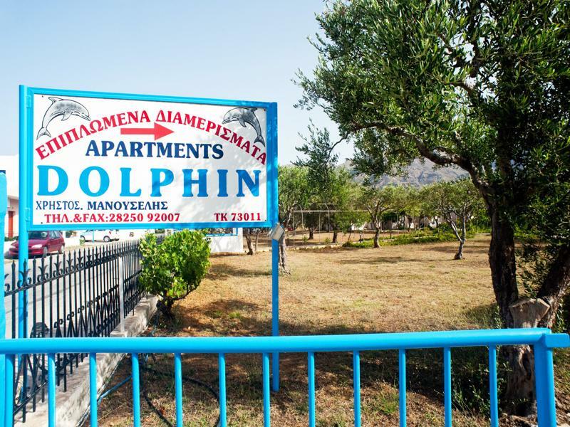Dolphin Apartments Frangokastello エクステリア 写真
